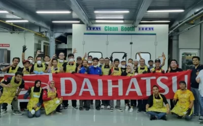 Daihatsu Bagi Tips Rawat Cat Kendaraan, Ajak Komunitas Melihat Proses Produksi